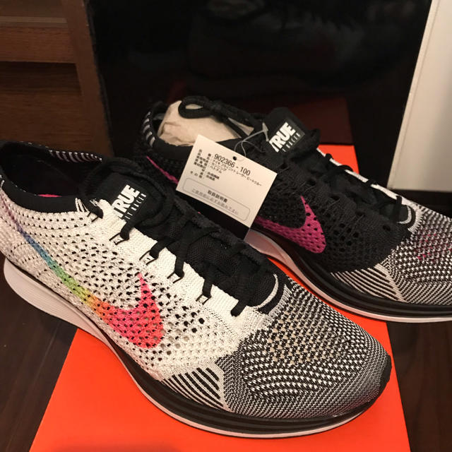 27.5cm NIKE FLYKNIT RACER “BE TRUE”