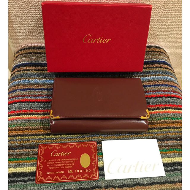 Cartier - ふー様専用 /【Cartier】 マストライン 2つ折り財布 《 使用感あり 》の通販 by ★☆🐾 peko's