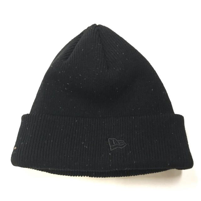 NEW ERA(ニューエラー)の【NEW ERA】 BEANIECAP ※日本未発売モデル  BLACK メンズの帽子(ニット帽/ビーニー)の商品写真