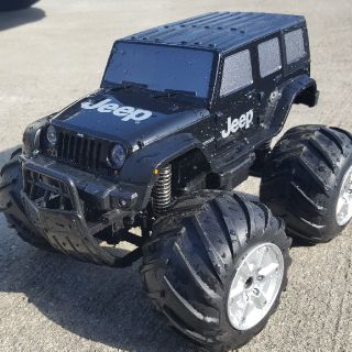 ジープ(Jeep)の姉妹ママさん専用　JEEP　水陸両用　ラジコン(ホビーラジコン)