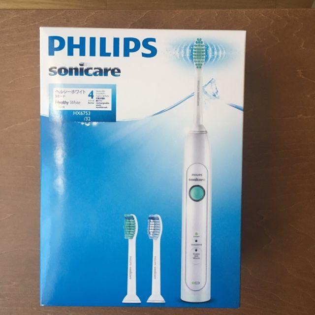 PHILIPS(フィリップス)のPHILIPS HX6753/32 フィリップス ソニッケアー ヘルシーホワイト スマホ/家電/カメラの美容/健康(電動歯ブラシ)の商品写真