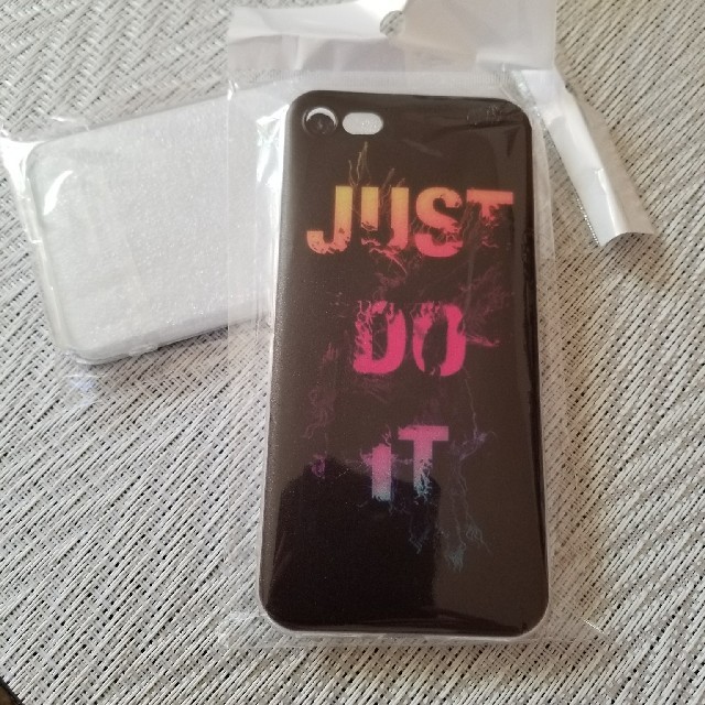 iPhone8対応ケース❤JUST DO IT❤パロディ❤オレンジ❤新品送料込❤の通販 by Fanny cat lounge❤｜ラクマ