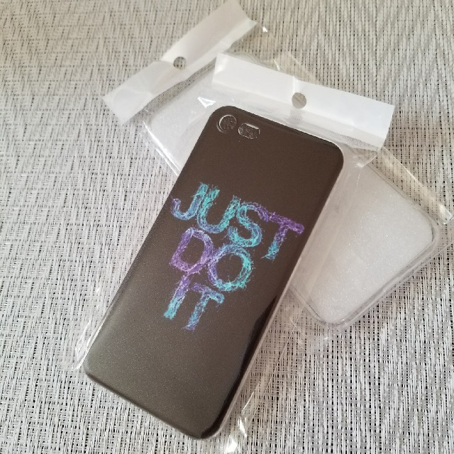 iPhone8対応ケース❤JUST DO IT❤ブルー❤新品送料込❤海外パロディの通販 by Fanny cat lounge❤｜ラクマ