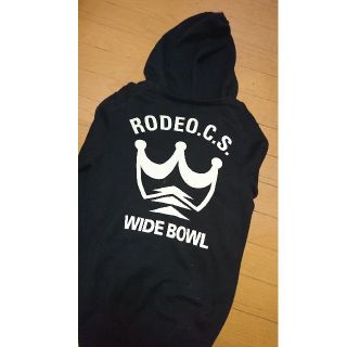 ロデオクラウンズワイドボウル(RODEO CROWNS WIDE BOWL)のﾛﾃﾞｵｸﾗｳﾝ フード付きカーディガン(カーディガン)