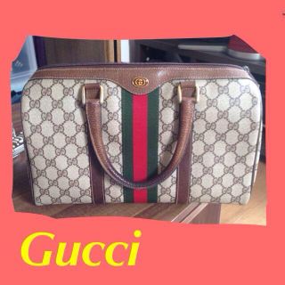 グッチ(Gucci)のGUCCIのボストン(ボストンバッグ)