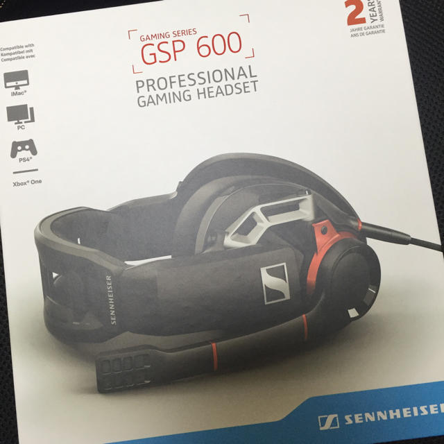 SENNHEISER(ゼンハイザー)のGSP600 SENNHEISER スマホ/家電/カメラのオーディオ機器(ヘッドフォン/イヤフォン)の商品写真