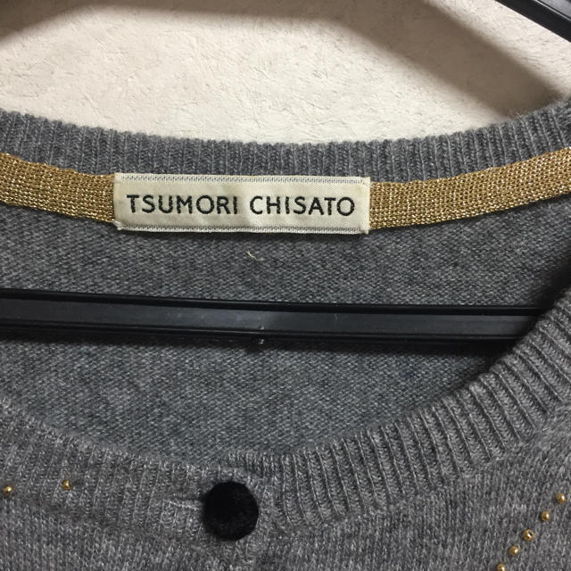 TSUMORI CHISATO(ツモリチサト)のツモリチサトビジュ刺繍カーディガン☆ももママ様専用 レディースのトップス(カーディガン)の商品写真