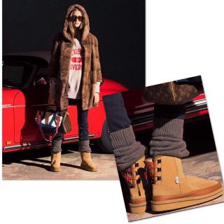 アパルトモンドゥーズィエムクラス(L'Appartement DEUXIEME CLASSE)のアパルトモン　SUICOKE BACK RACE UP SHORT BOOTS(ブーツ)