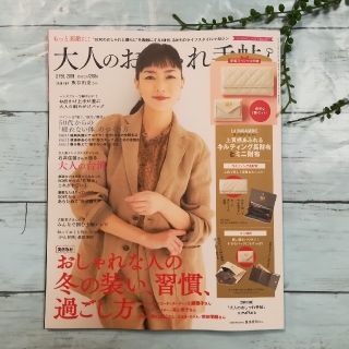 ☆雑誌のみ☆「大人のおしゃれ手帖」2019年2月号(ファッション)