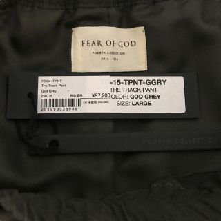 フィアオブゴッド(FEAR OF GOD)の9様専用fear of god 4th collection trackpant(デニム/ジーンズ)