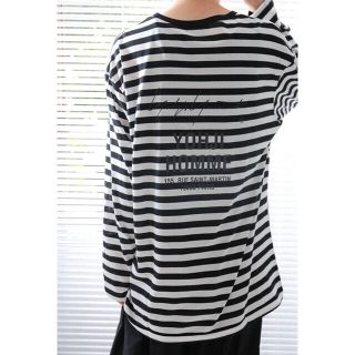 ヨウジヤマモト(Yohji Yamamoto)のyohji yamamoto ロングTシャツ(Tシャツ/カットソー(半袖/袖なし))