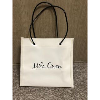 ミラオーウェン(Mila Owen)のMila Owen ミラオーウェン ロゴ入りトートバック(トートバッグ)