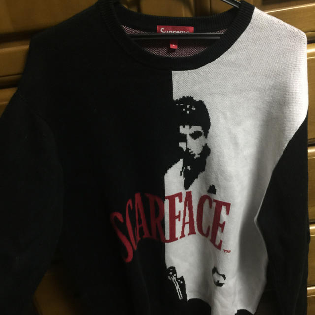 supreme scarface sweater ニット