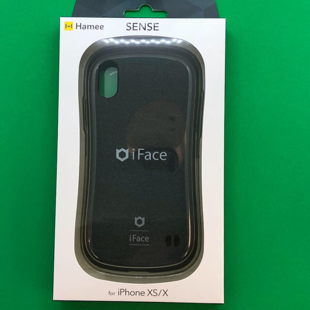 iPhoneXS/X兼用 iface センスグレー&レッド セット