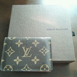 ルイヴィトン(LOUIS VUITTON)のLOUIS VUITTON ﾊﾟｽｹｰｽ(名刺入れ/定期入れ)