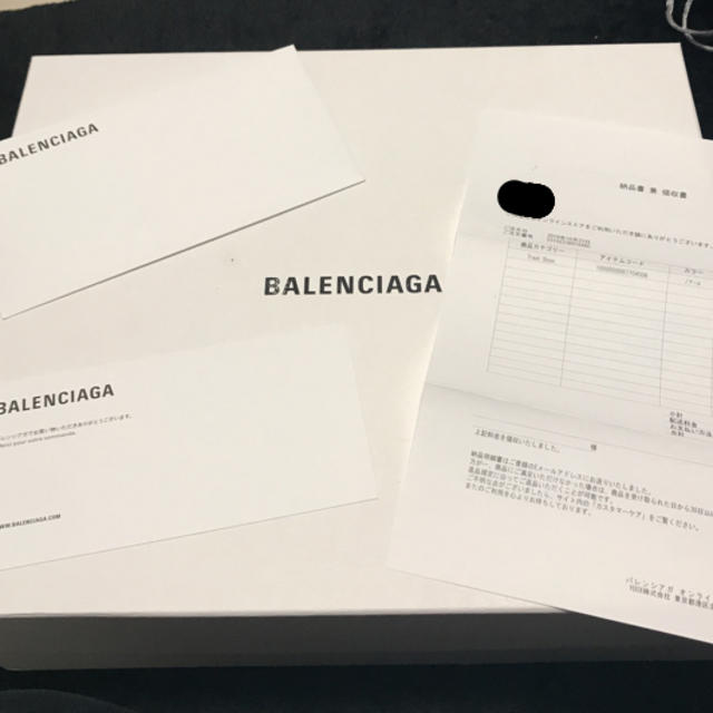 balenciaga  track 42 ブラック