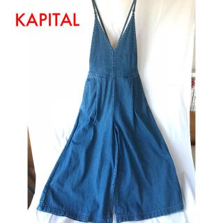 キャピタル(KAPITAL)のキャピタル KAPITAL デニムVサロペット(サロペット/オーバーオール)