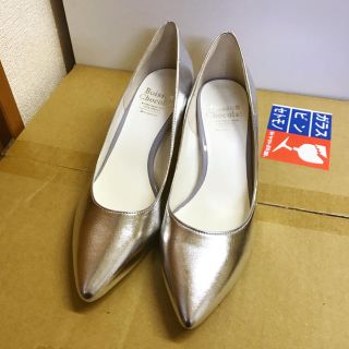 ユナイテッドアローズ(UNITED ARROWS)の【美品】パンプス シルバー(ハイヒール/パンプス)