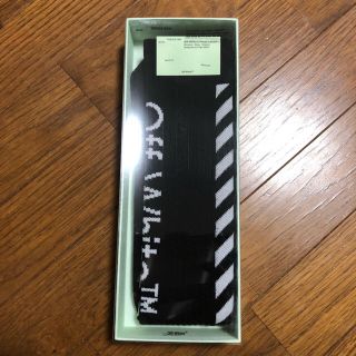 オフホワイト(OFF-WHITE)の新品 正規品 off-white SOCKS 18aw 靴下 オフホワイト(ソックス)