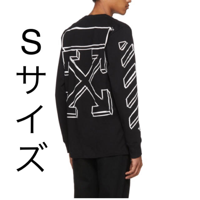 トップス新品 off-white diag 3D marker arrow L/S T