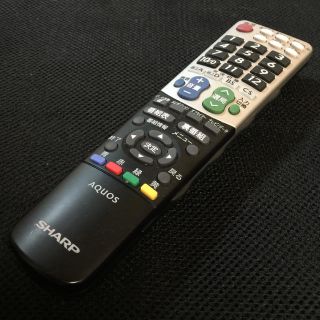 シャープ(SHARP)のシャープ テレビ  リモコン ga654wjsa(テレビ)