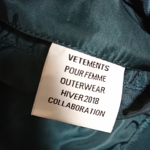  vetements oversized bomber jacket xs メンズのジャケット/アウター(ブルゾン)の商品写真