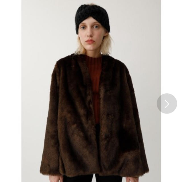 moussy - moussy ファージャケット FAUX FUR JACKETの通販 by ...