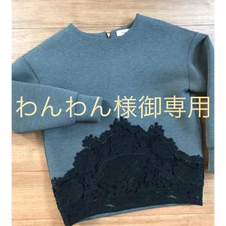 アドーア(ADORE)のフロントレーストップス 美品＊＊(その他)