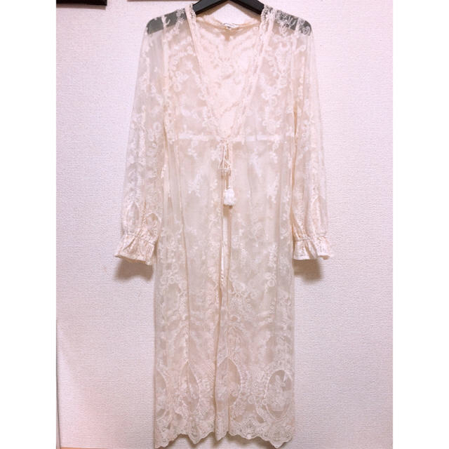 moussy(マウジー)のMoussy  LACE GOWN CARDIGAN レディースのトップス(カーディガン)の商品写真