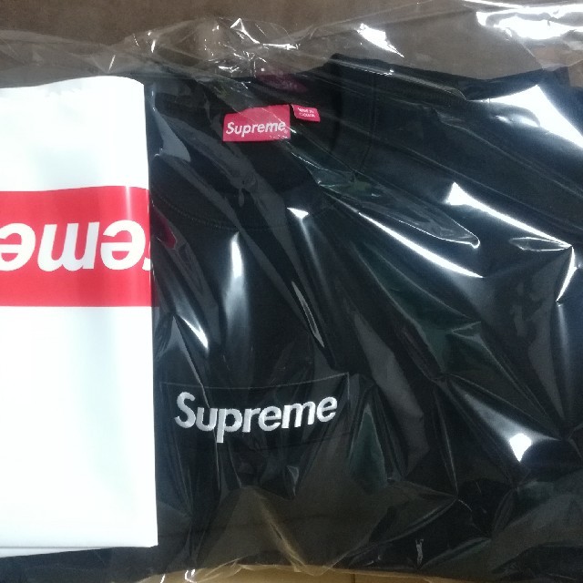 supreme box logo crewneck black