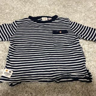 ザラキッズ(ZARA KIDS)のzara baby ボーダートップス(Ｔシャツ)