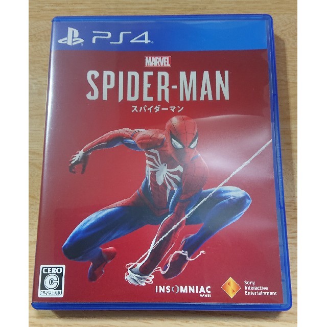 PlayStation4(プレイステーション4)のスパイダーマン エンタメ/ホビーのゲームソフト/ゲーム機本体(家庭用ゲームソフト)の商品写真