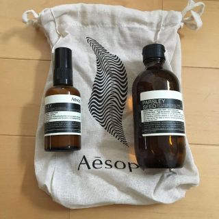 イソップ(Aesop)のたびざる様専用。巾着付！一度使用のみ！Aesop 化粧水＆乳液(化粧水/ローション)