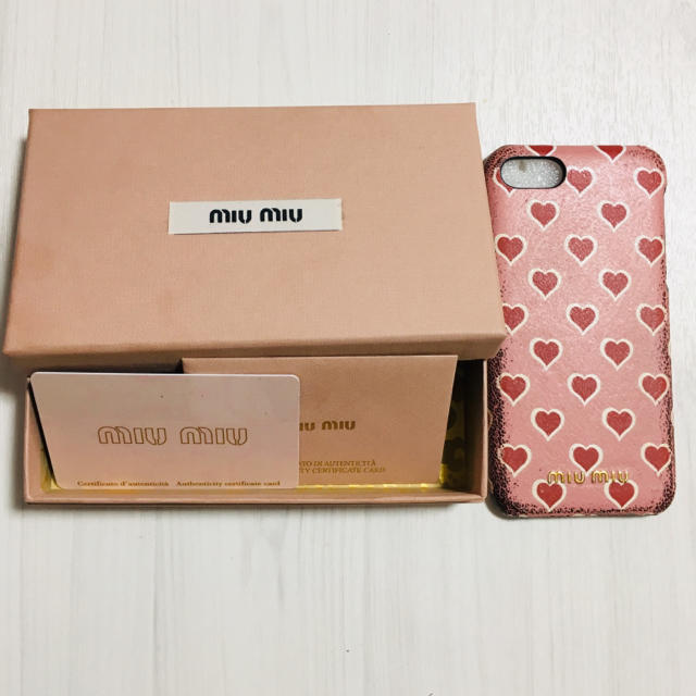 miumiu - miu miu iPhoneケースの通販 by ⚠️必ず購入前にコメントください。まいく｜ミュウミュウならラクマ