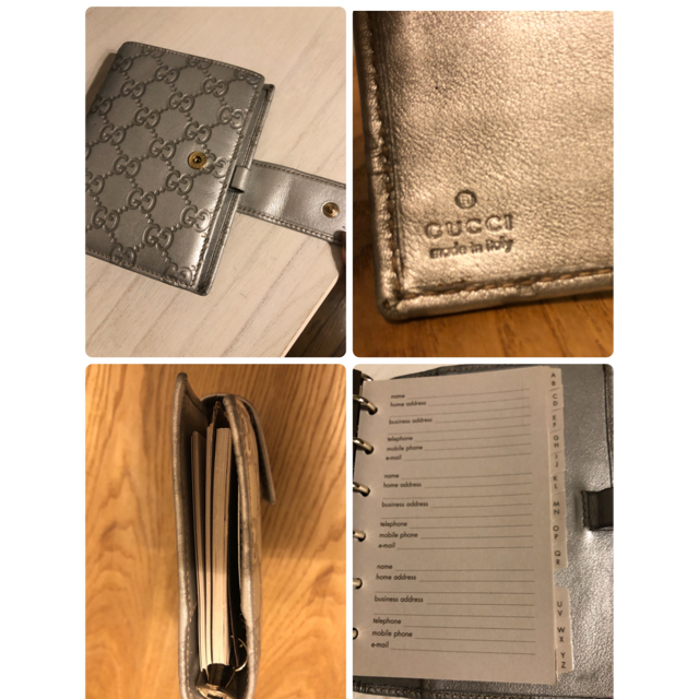 Gucci(グッチ)のGUCCI  手帳 アドレス帳付き☆ レディースのファッション小物(その他)の商品写真