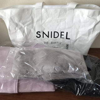 スナイデル(SNIDEL)のsnidel 福袋（2019）コート&ワンピ&ティペット(ロングコート)
