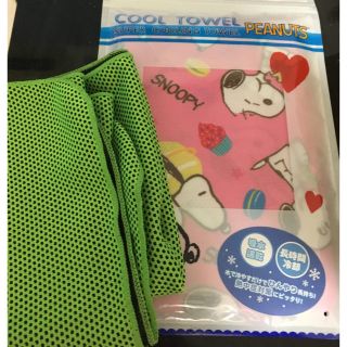 スヌーピー(SNOOPY)の【チビ様専用】冷感タオル(スヌーピー)(その他)