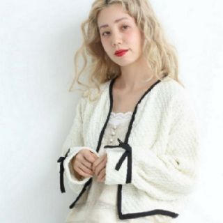 ドットアンドストライプスチャイルドウーマン(Dot&Stripes CHILDWOMAN)のDot&Stripes カーディガン(カーディガン)