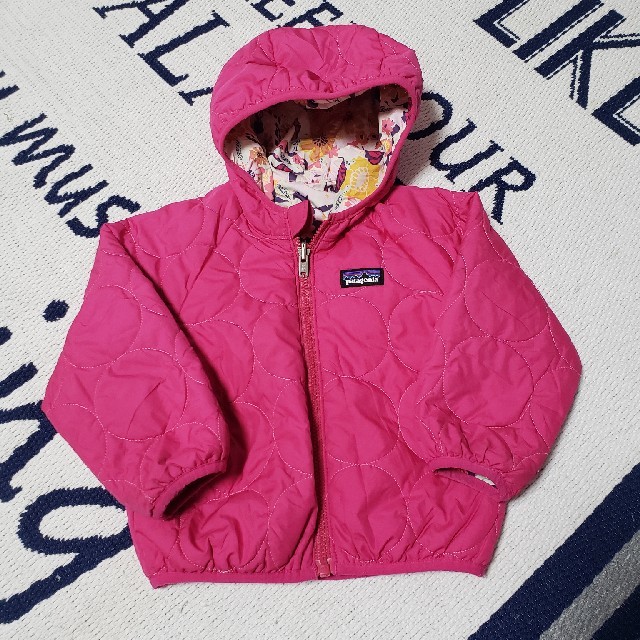 Patagonia kids baby リバーシブル ダウン (18M)