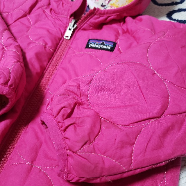 Patagonia kids baby リバーシブル ダウン (18M)