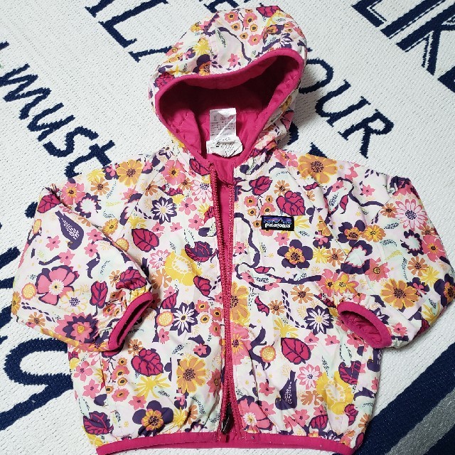 Patagonia kids baby リバーシブル ダウン (18M)