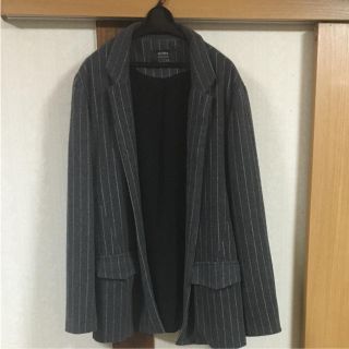 ベルシュカ(Bershka)のストライプジャケット美品☆タイムセール(テーラードジャケット)