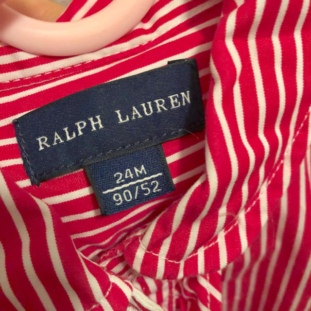 Ralph Lauren(ラルフローレン)のラルフ♡パンツ付きワンピ♡90 キッズ/ベビー/マタニティのキッズ服女の子用(90cm~)(ワンピース)の商品写真