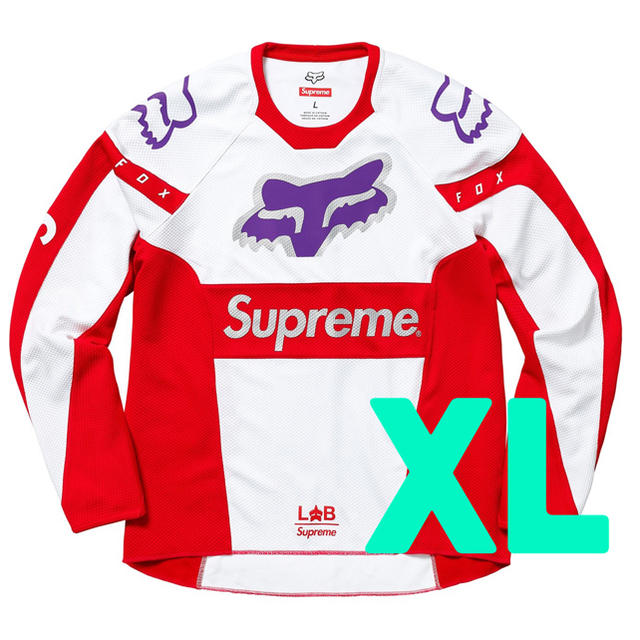Supreme(シュプリーム)のSupreme®/Fox Racing® Moto Jersey XL メンズのトップス(Tシャツ/カットソー(七分/長袖))の商品写真