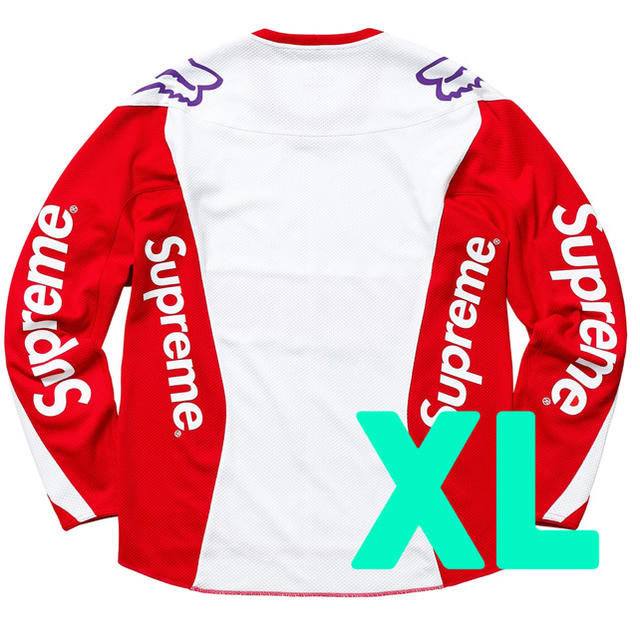 Supreme(シュプリーム)のSupreme®/Fox Racing® Moto Jersey XL メンズのトップス(Tシャツ/カットソー(七分/長袖))の商品写真