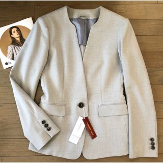 スーツカンパニー(THE SUIT COMPANY)の【tmy様専用】今期新品・暖か素材スーツカンパニー  キーネックジャケット(スーツ)