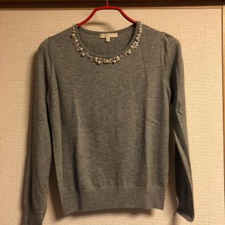 プロポーションボディドレッシング(PROPORTION BODY DRESSING)のプロポーションボディドレッシング グレー ニット トップス(ニット/セーター)