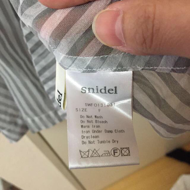 SNIDEL(スナイデル)のsnidel♡春ワンピ レディースのワンピース(ミニワンピース)の商品写真