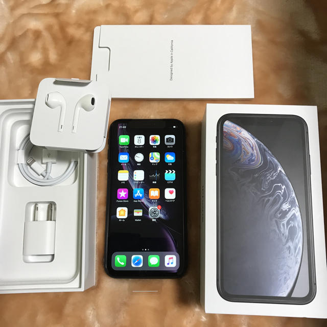 【スーパーセール】 iPhone SIMフリー k@_suk - iPhone XR au 黒 64GB スマートフォン本体 【スーパーセール】 iPhone SIMフリー k@_suk - iPhone XR au 黒 64GB スマートフォン本体