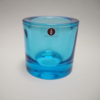 イッタラ(iittala)のスカイブルー iittala kivi イッタラ(置物)